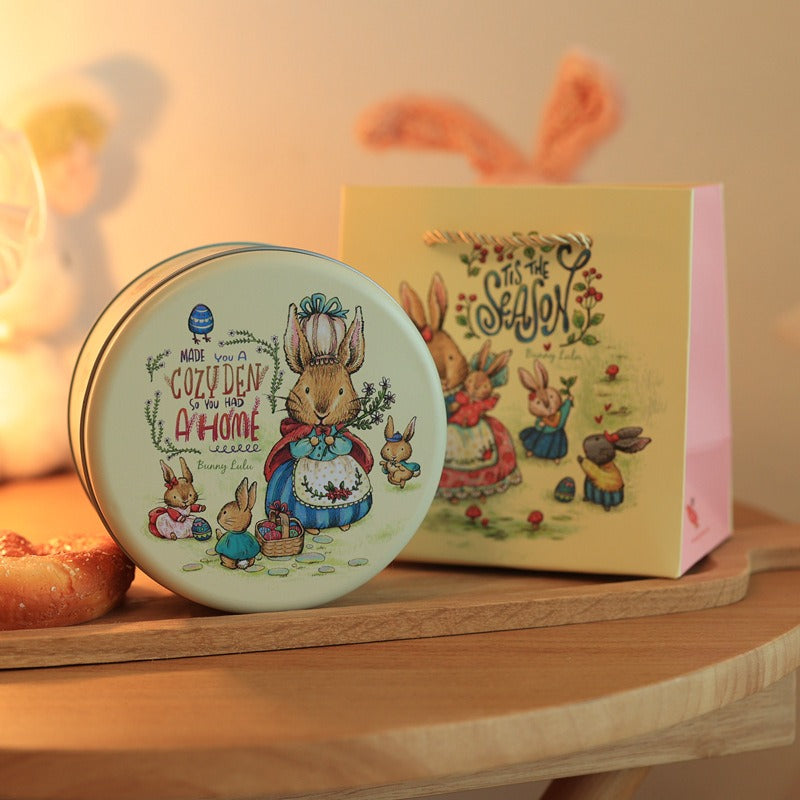 Bunny LuLu Tin & Gift Bag – Multiple Styles and Designs, Perfect for Gifting and Storage